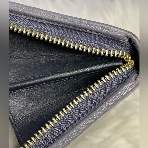 LOEWE continental leather zip wallet in gray - Picture 14 of 14